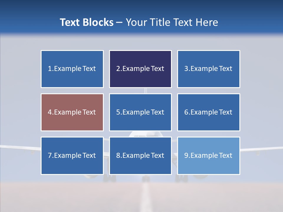 Travel Parked Cockpit PowerPoint Template