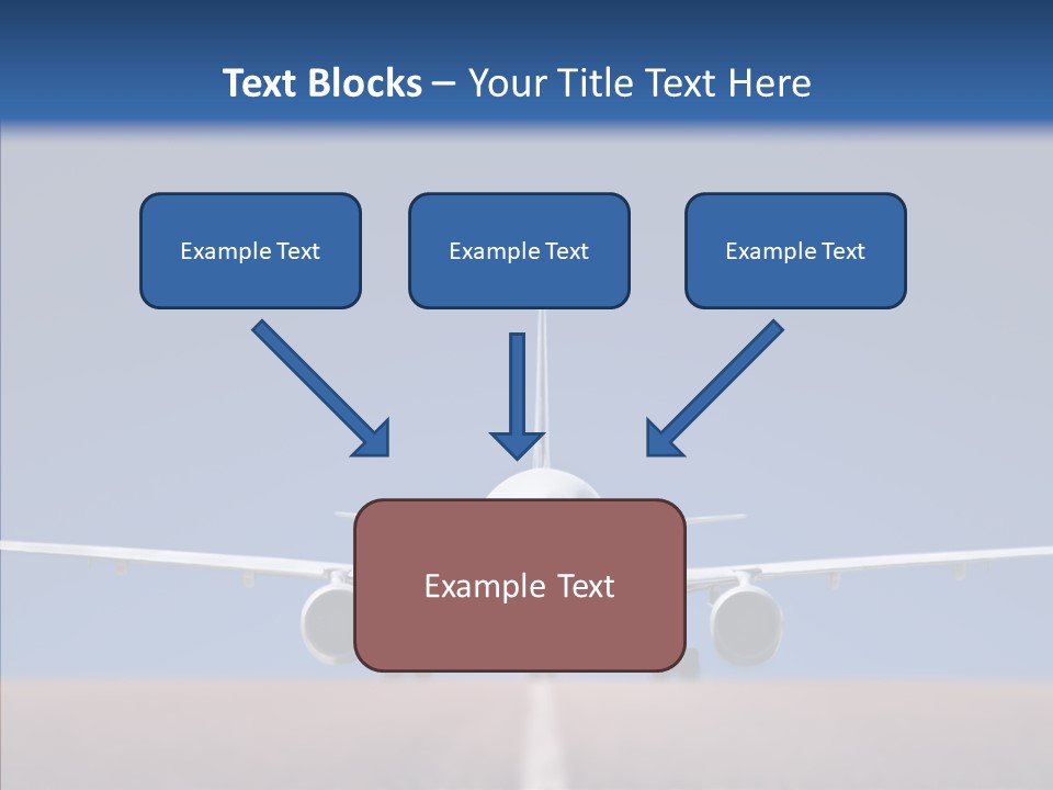 Travel Parked Cockpit PowerPoint Template