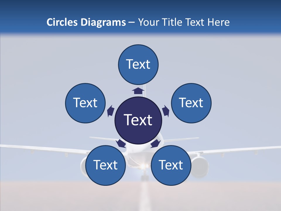 Travel Parked Cockpit PowerPoint Template