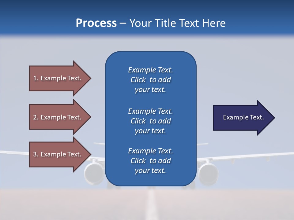 Travel Parked Cockpit PowerPoint Template