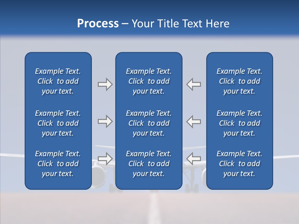 Travel Parked Cockpit PowerPoint Template