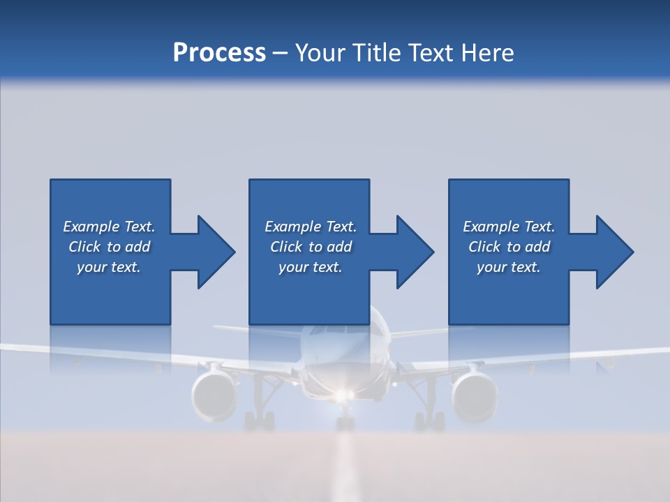 Travel Parked Cockpit PowerPoint Template