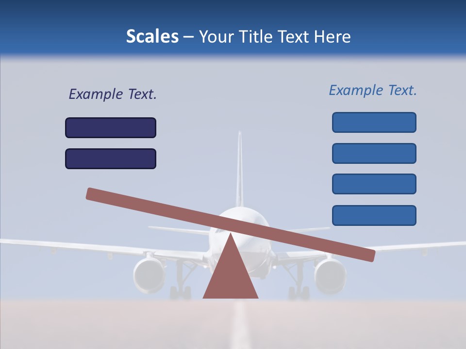 Travel Parked Cockpit PowerPoint Template