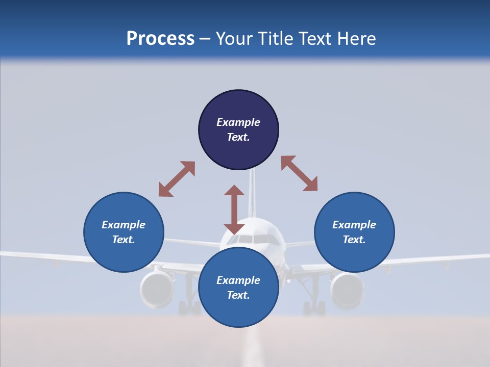 Travel Parked Cockpit PowerPoint Template