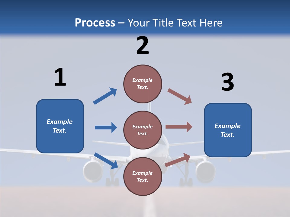 Travel Parked Cockpit PowerPoint Template