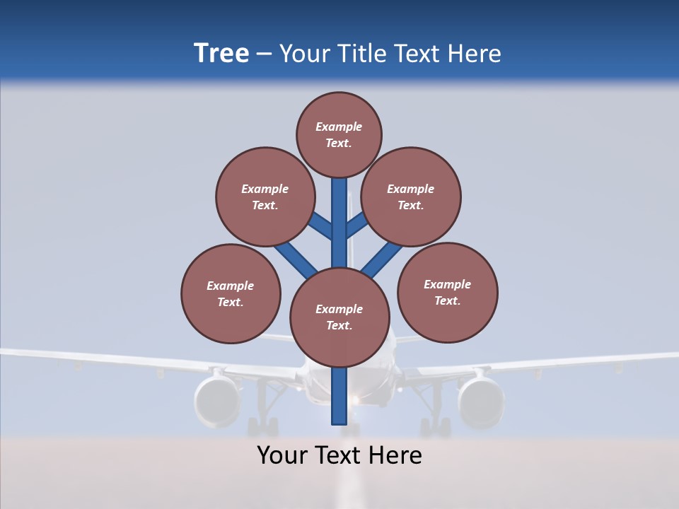Travel Parked Cockpit PowerPoint Template