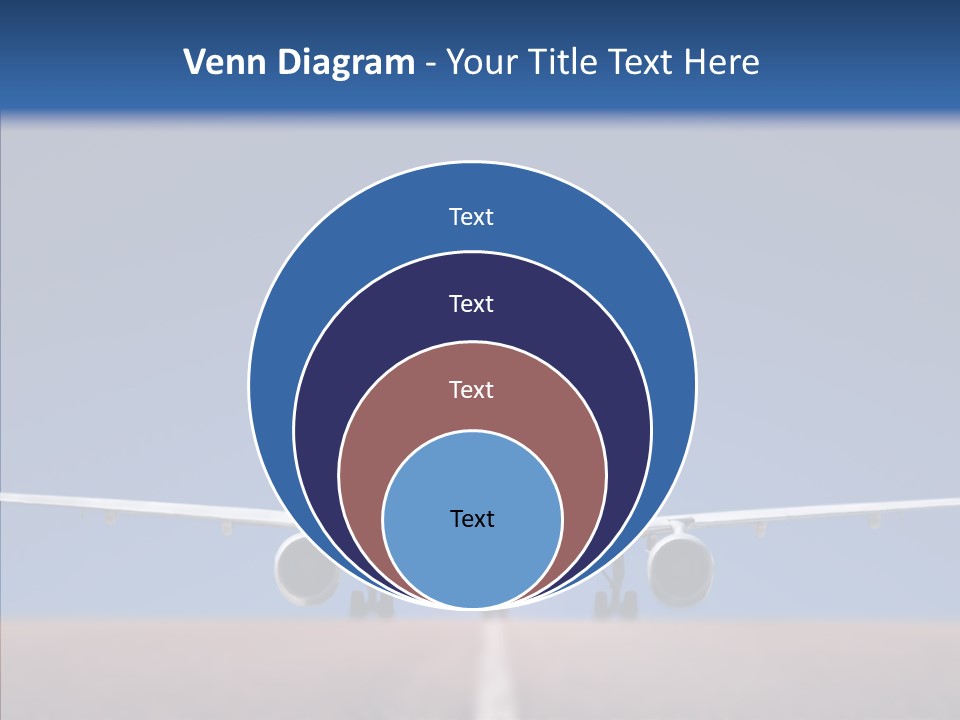 Travel Parked Cockpit PowerPoint Template