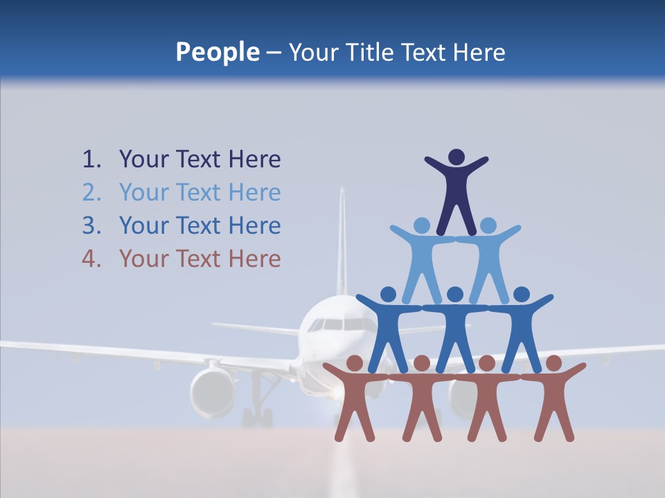 Travel Parked Cockpit PowerPoint Template
