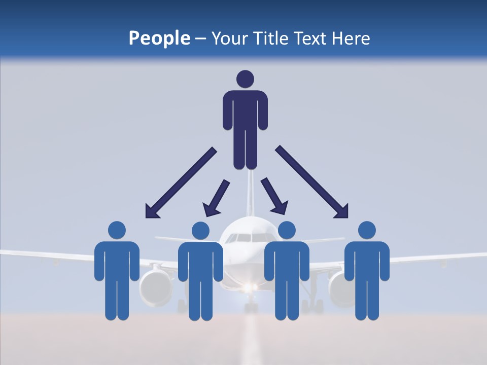 Travel Parked Cockpit PowerPoint Template