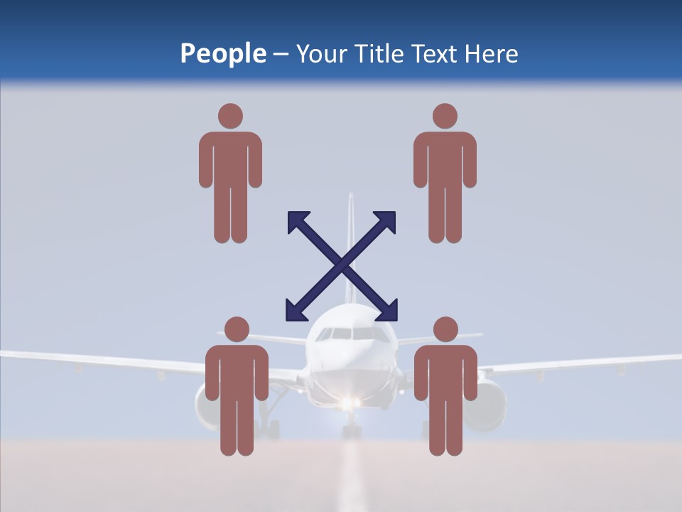 Travel Parked Cockpit PowerPoint Template