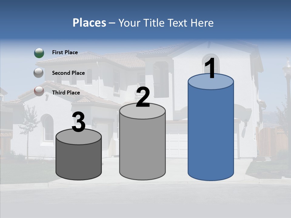 Architecture Green Expensive PowerPoint Template