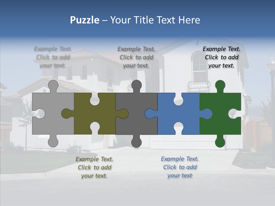 Architecture Green Expensive PowerPoint Template