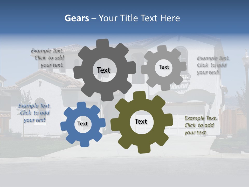 Architecture Green Expensive PowerPoint Template