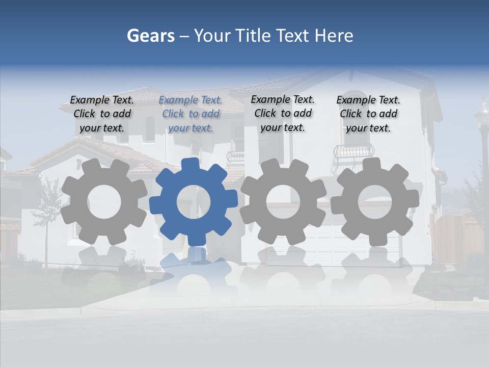 Architecture Green Expensive PowerPoint Template