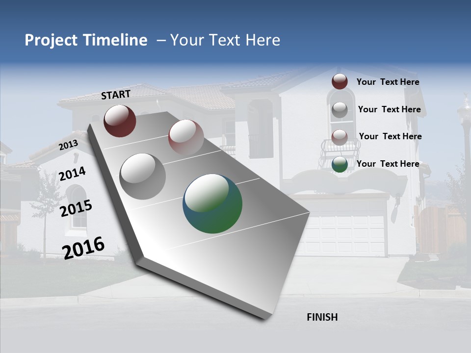 Architecture Green Expensive PowerPoint Template