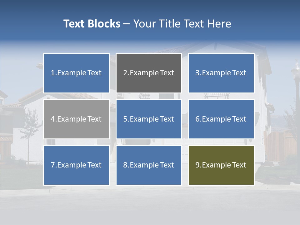 Architecture Green Expensive PowerPoint Template