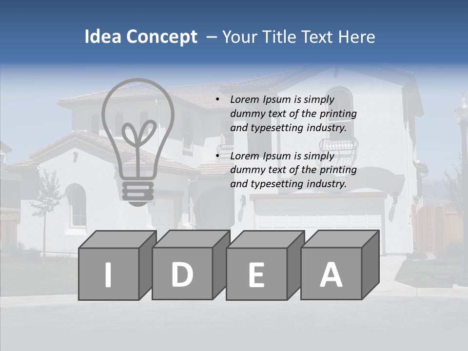 Architecture Green Expensive PowerPoint Template