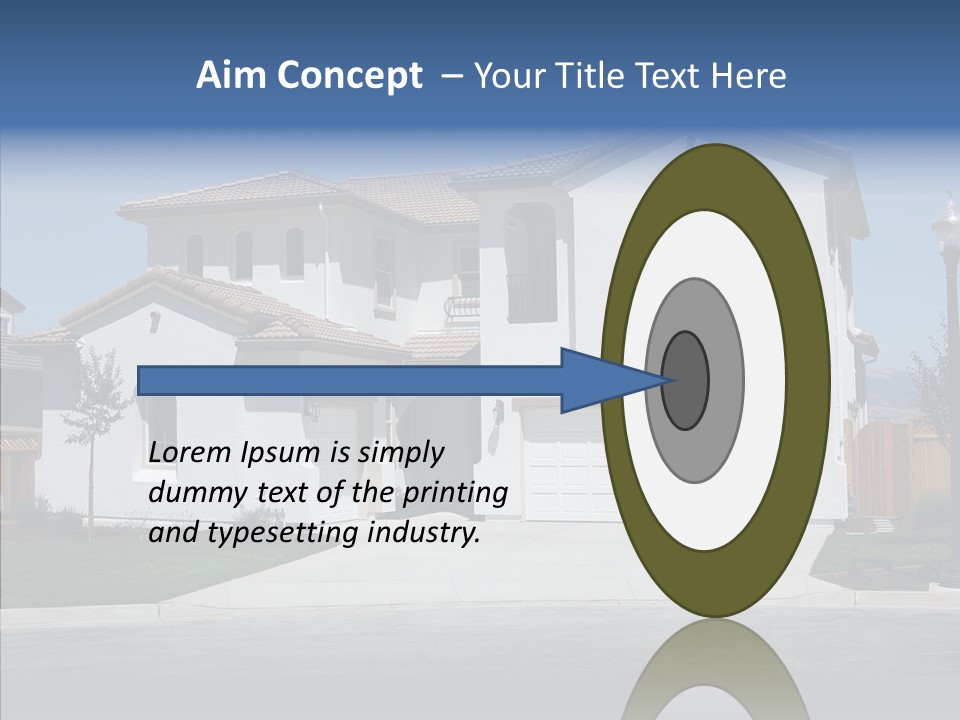 Architecture Green Expensive PowerPoint Template