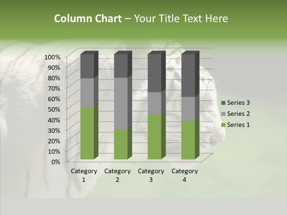 Big Nature Feline PowerPoint Template