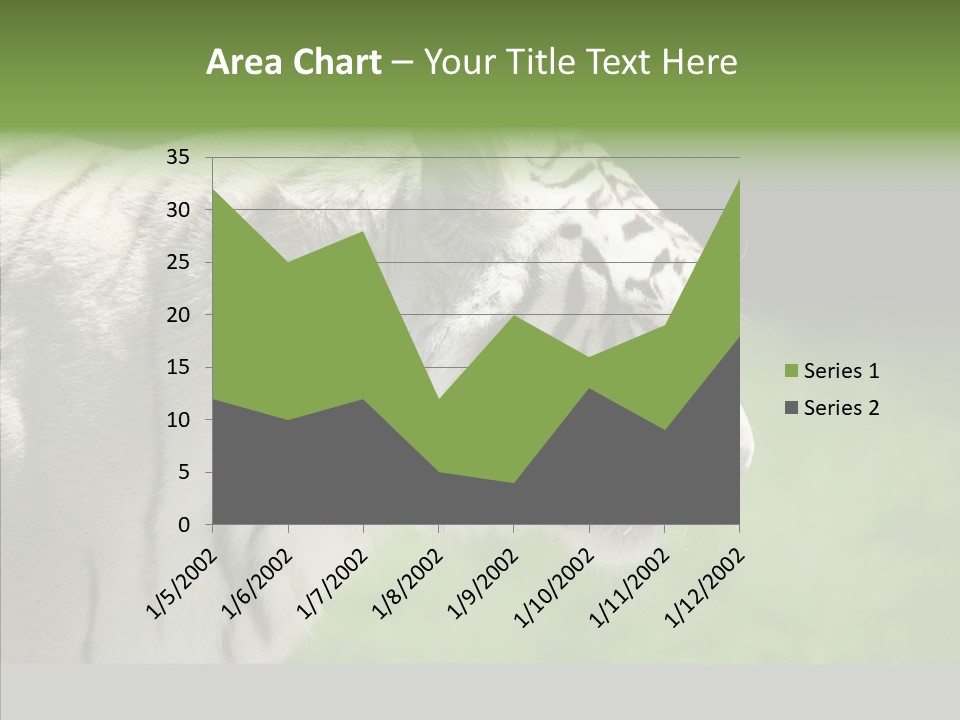 Big Nature Feline PowerPoint Template