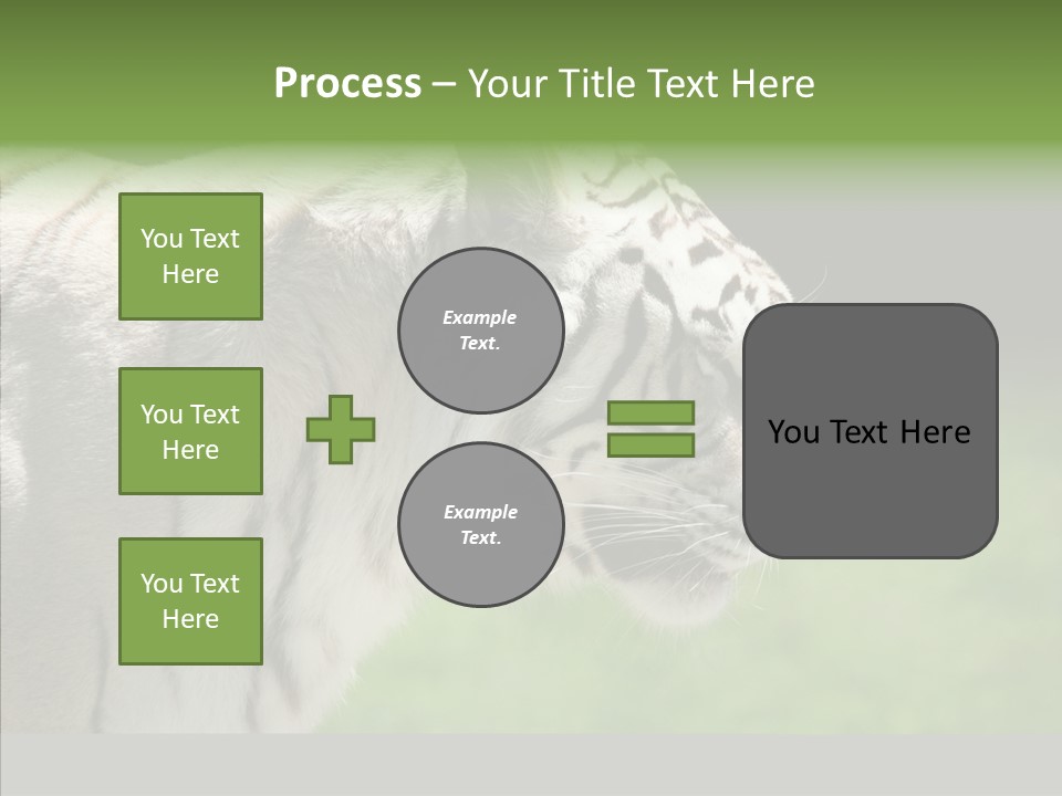 Big Nature Feline PowerPoint Template
