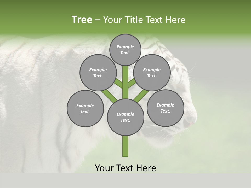Big Nature Feline PowerPoint Template