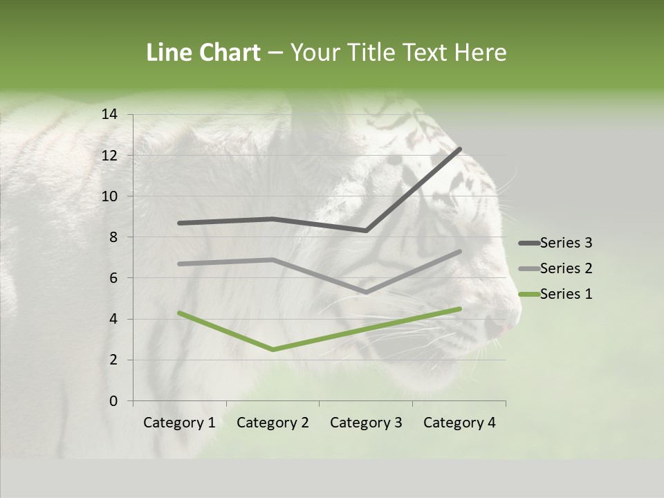 Big Nature Feline PowerPoint Template