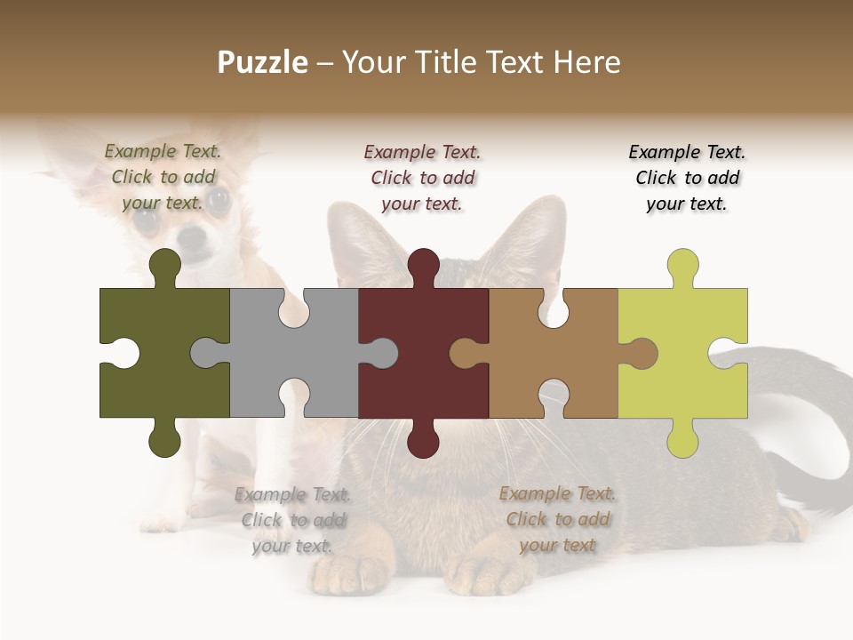 Kitten Love Playful PowerPoint Template