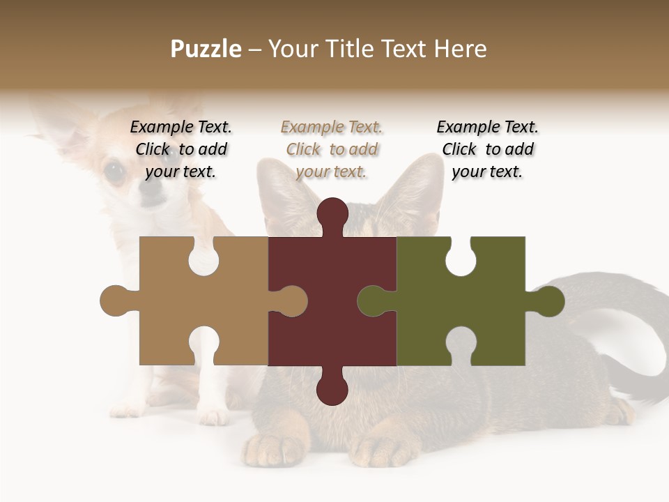 Kitten Love Playful PowerPoint Template