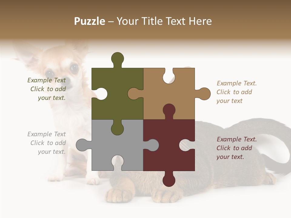 Kitten Love Playful PowerPoint Template