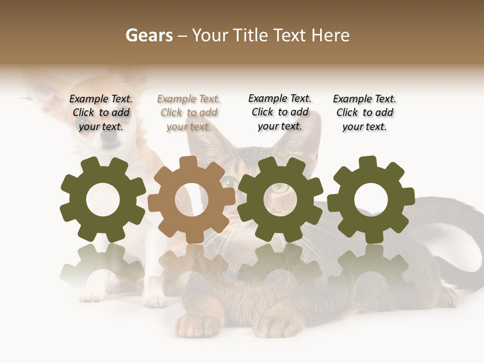 Kitten Love Playful PowerPoint Template