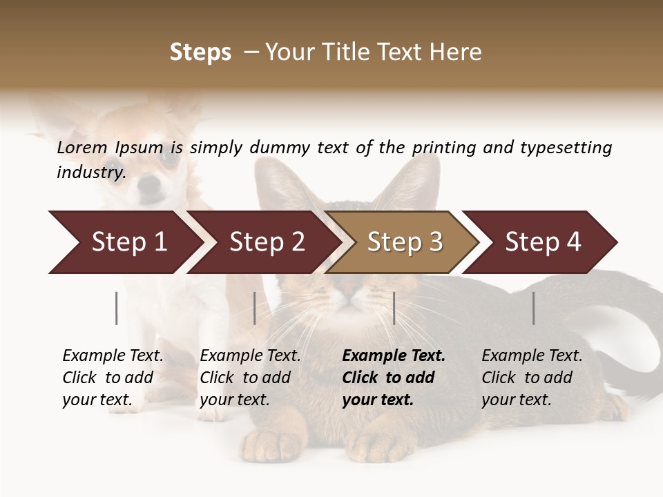 Kitten Love Playful PowerPoint Template