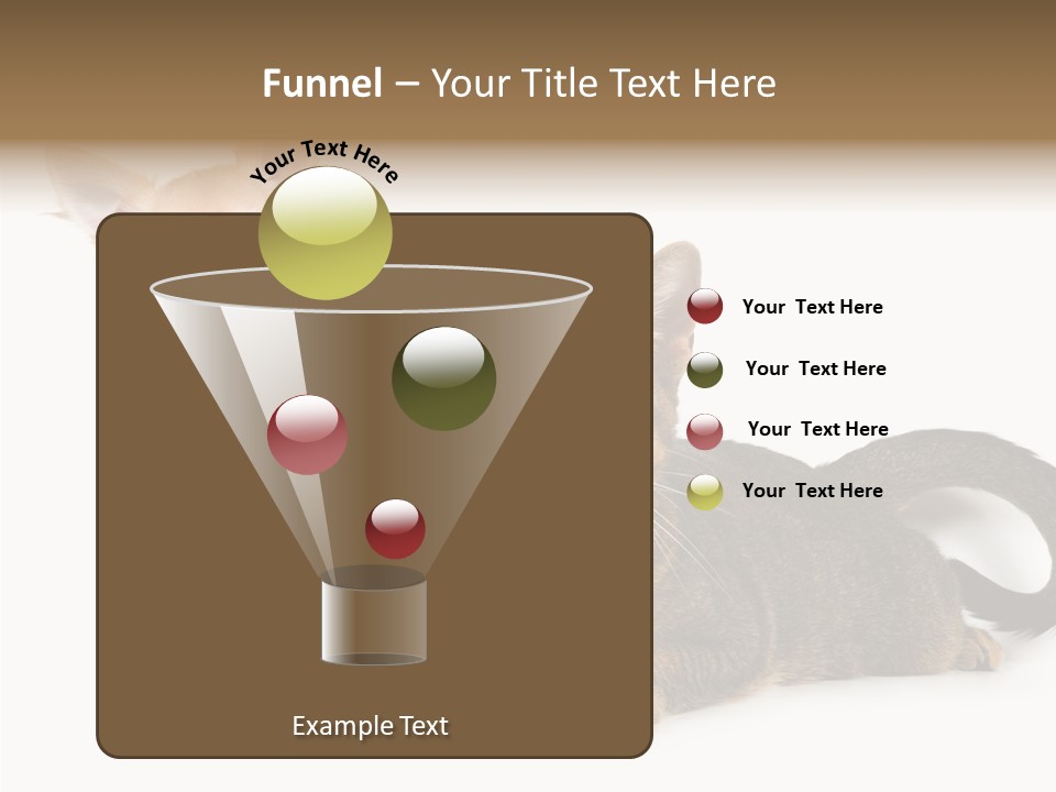 Kitten Love Playful PowerPoint Template