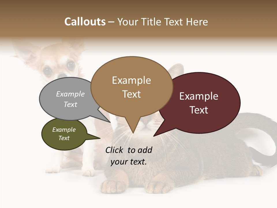 Kitten Love Playful PowerPoint Template