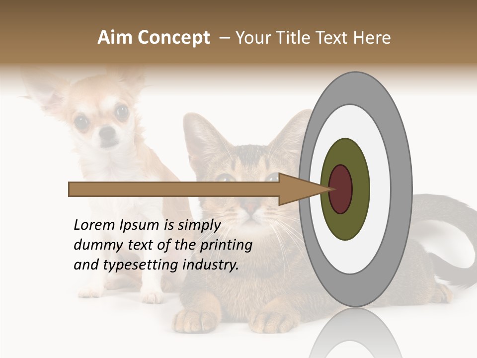 Kitten Love Playful PowerPoint Template