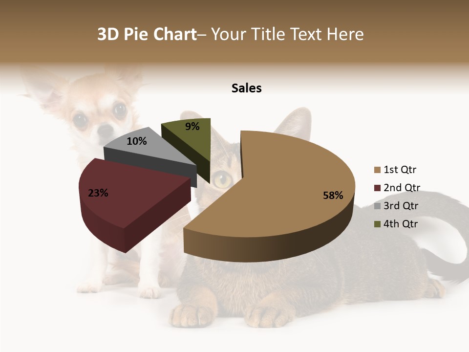 Kitten Love Playful PowerPoint Template