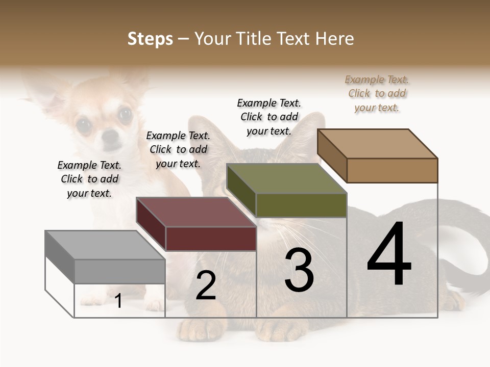 Kitten Love Playful PowerPoint Template