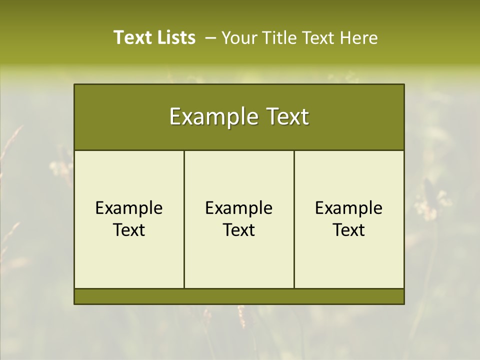 Sun Flower Under PowerPoint Template