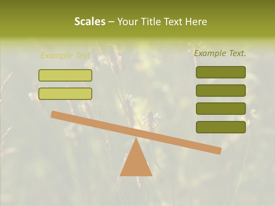 Sun Flower Under PowerPoint Template