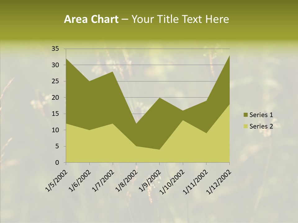 Sun Flower Under PowerPoint Template