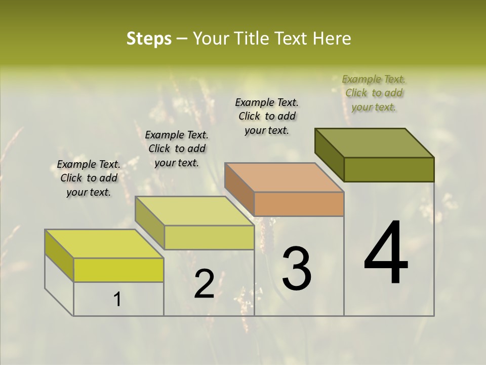 Sun Flower Under PowerPoint Template