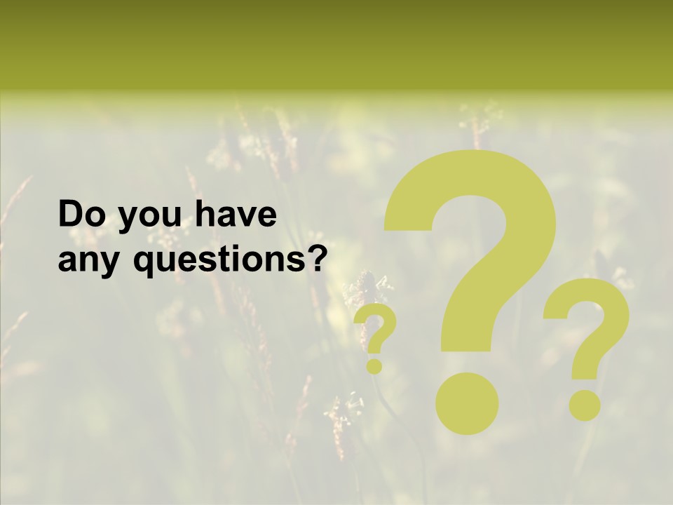 Sun Flower Under PowerPoint Template