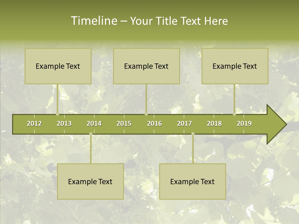 Fruit Amber Farmland PowerPoint Template