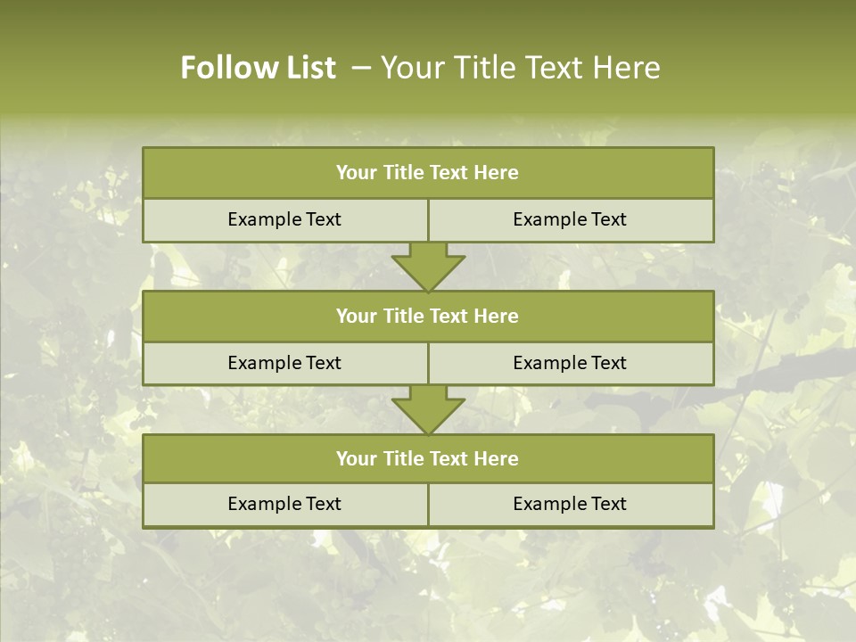 Fruit Amber Farmland PowerPoint Template