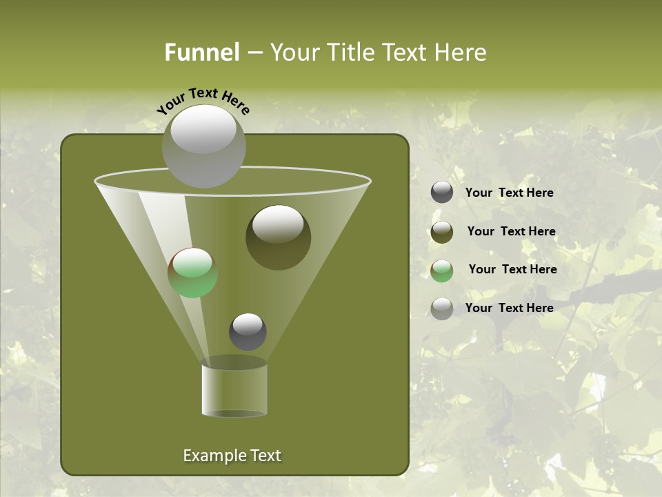 Fruit Amber Farmland PowerPoint Template