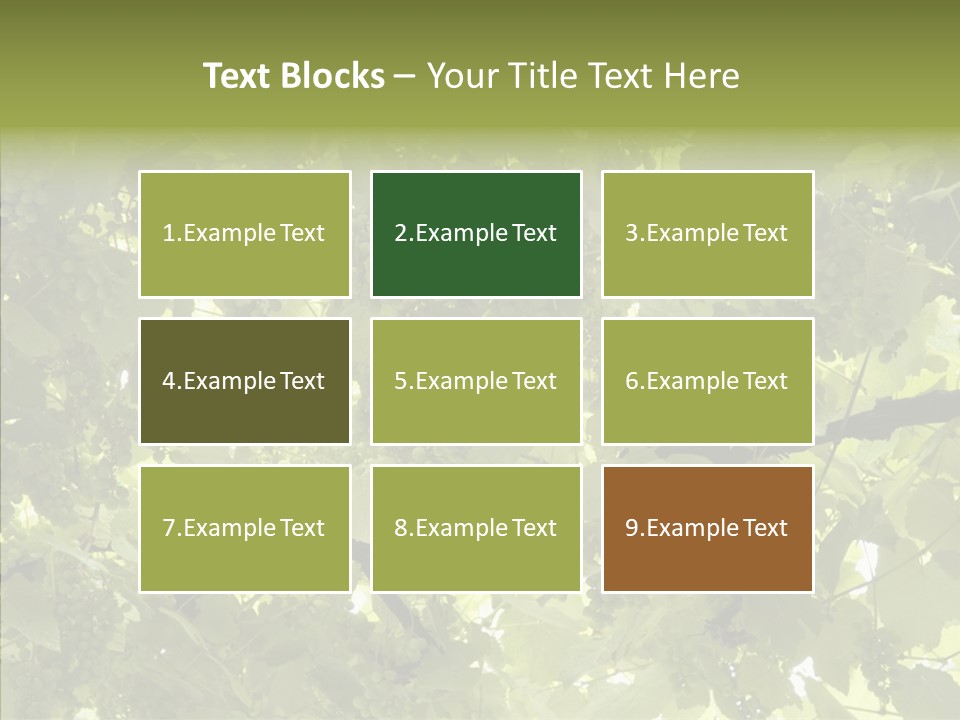 Fruit Amber Farmland PowerPoint Template