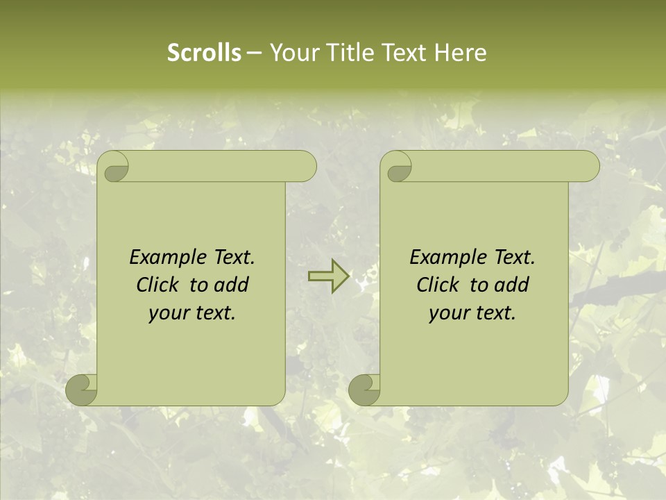 Fruit Amber Farmland PowerPoint Template
