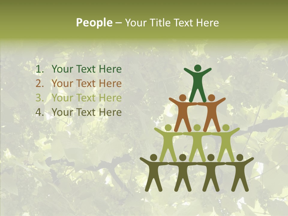 Fruit Amber Farmland PowerPoint Template