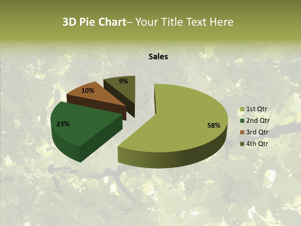 Fruit Amber Farmland PowerPoint Template