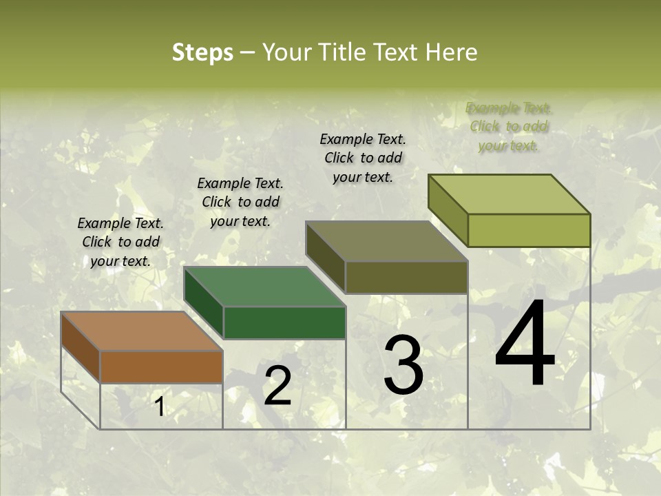 Fruit Amber Farmland PowerPoint Template
